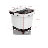 本博ZY-828电动按摩足浴器加热泡脚盆洗脚盆深桶足浴盆全自动按摩